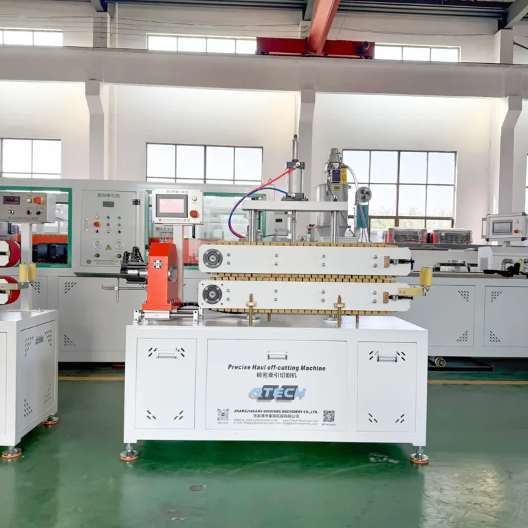 Integrated Haul-Off and Cutting Machine