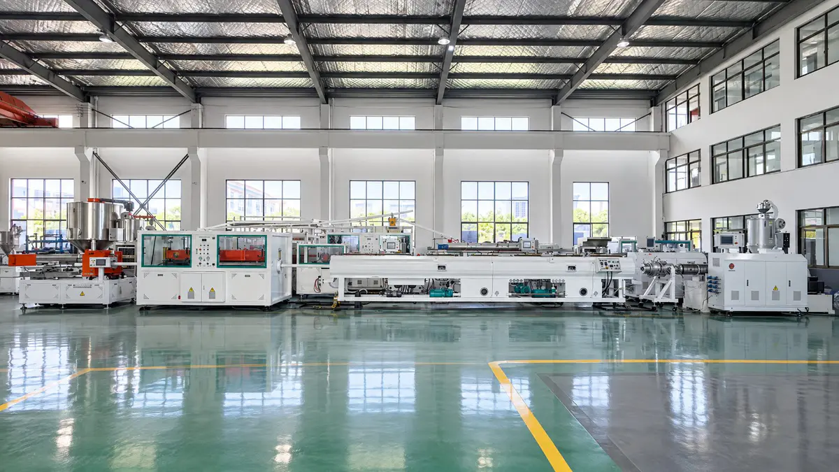 Main motor and drive of an extruder under production load