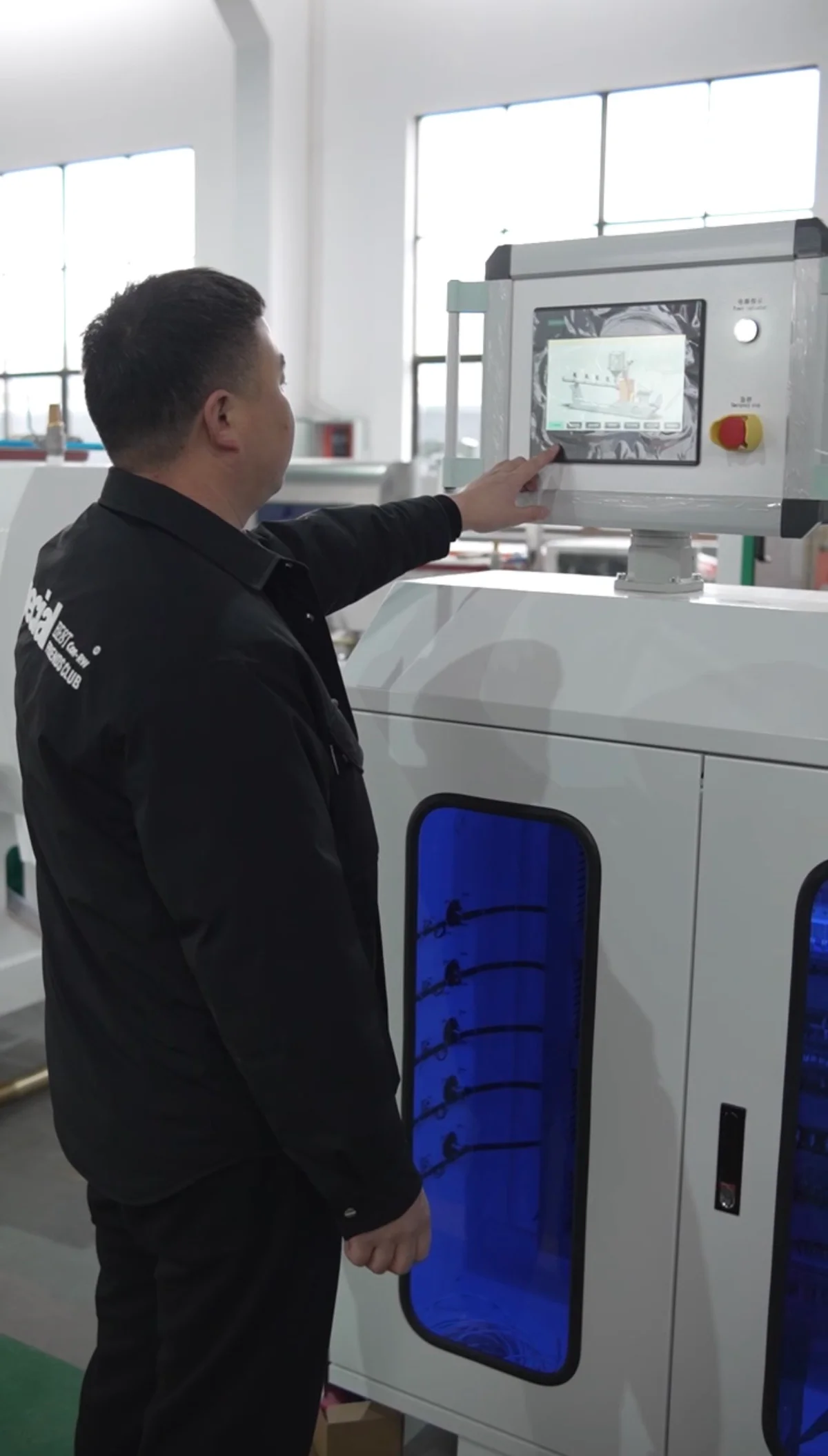 Spare parts selected against a specific extruder configuration before shipment