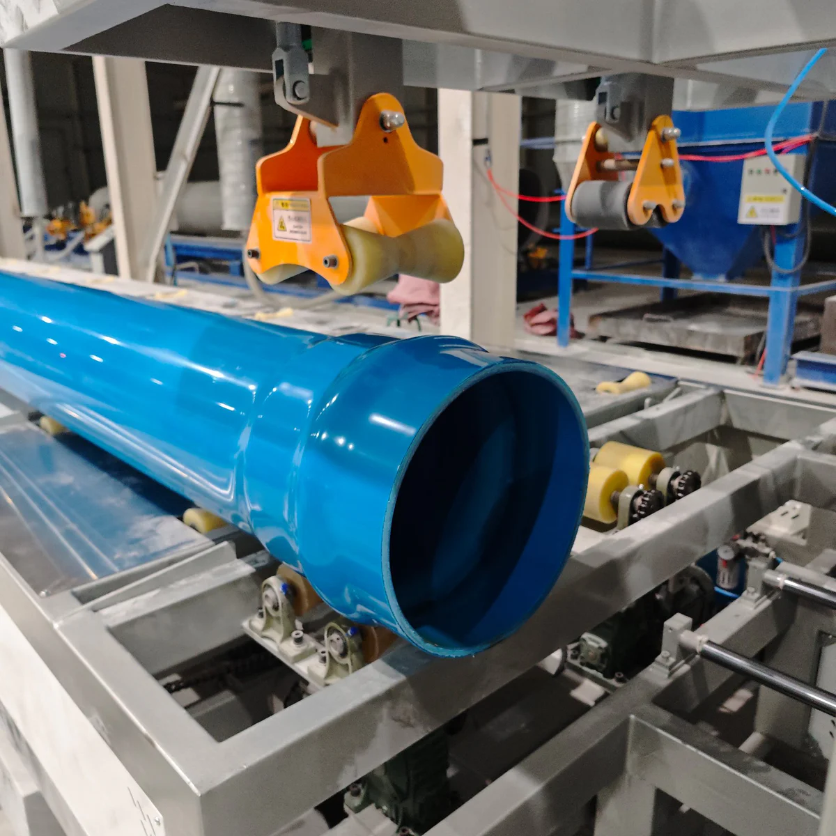 PVC dry blend prepared for twin screw pipe extrusion