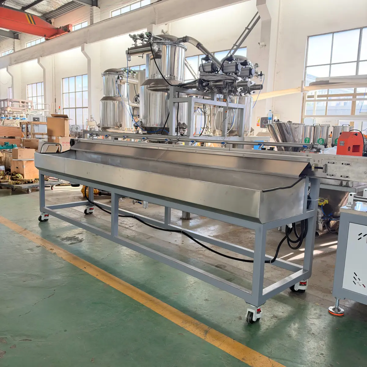 Conveyor and Collection System Nylon Tube Extrusion Line