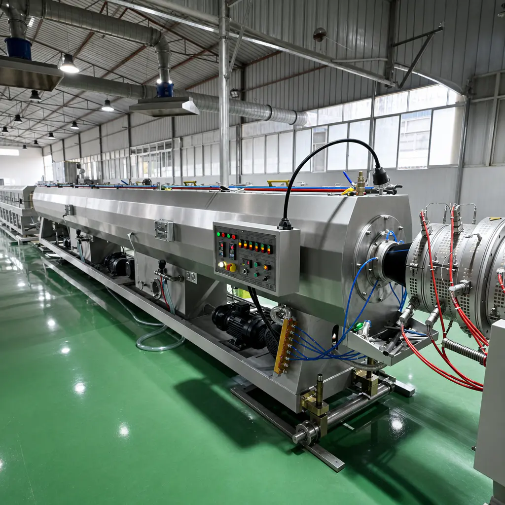 calibration equipment for HDPE pipe extrusion line