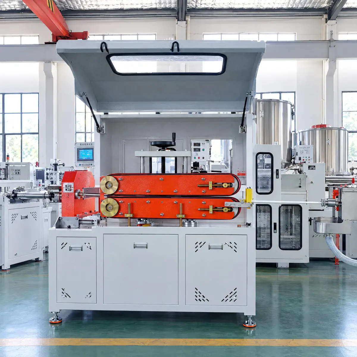 cooling tank for tumbler straw extrusion line